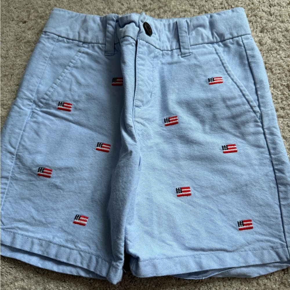 Janie & Jack Flag Shorts size 4